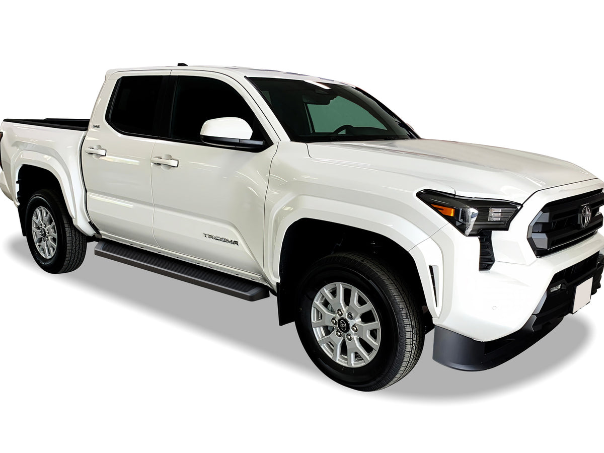 6061 Aircraft Aluminum Both Sides iRunning Board 2024-2026 Toyota Tacoma Double Cab/Crew Cab IB20RAE8B