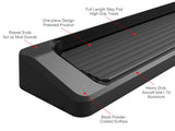 6061 Aircraft Aluminum Both Sides iRunning Board 2019-2025 Toyota Rav4 IB20RBI1B
