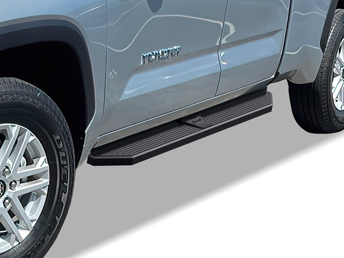 Stainless Steel Both Sides Running Board-H Series 2022-2026 Toyota Tundra Double Cab IB20RBI7H