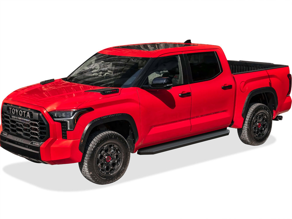Stainless Steel Both Sides Running Board-H Series 2022-2026 Toyota Tundra CrewMax IB20RBI8H