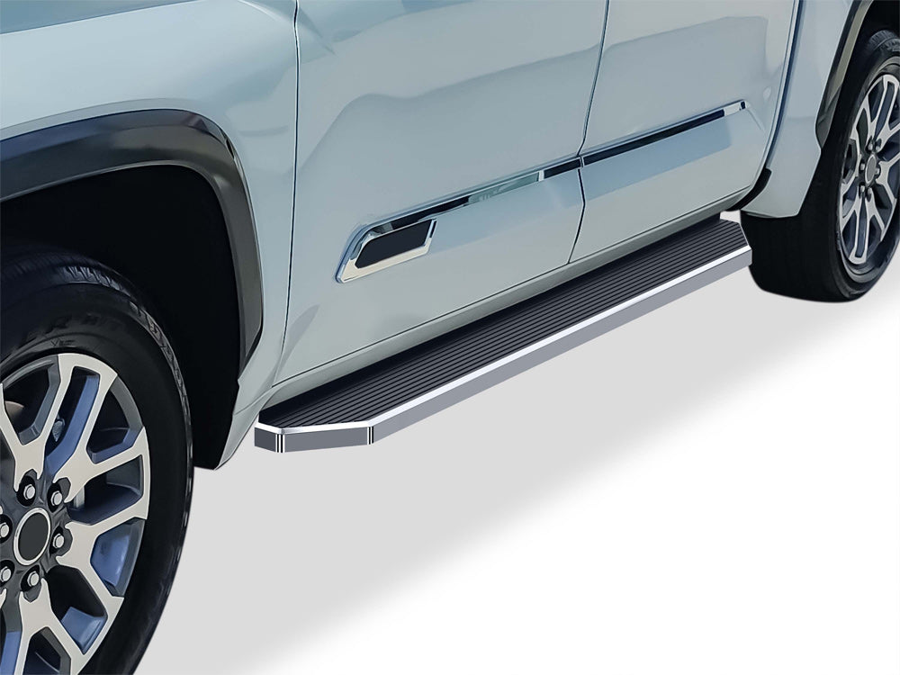 Stainless Steel Both Sides Running Board-H Series 2022-2026 Toyota Tundra CrewMax IB20RBI8Y