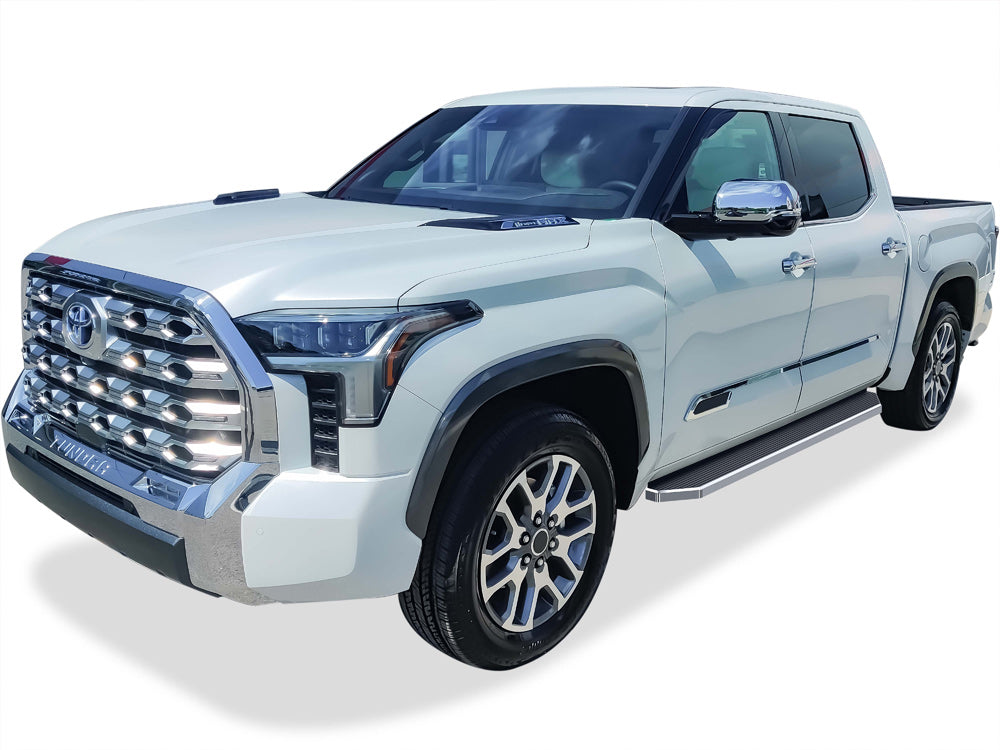 Stainless Steel Both Sides Running Board-H Series 2022-2026 Toyota Tundra CrewMax IB20RBI8Y