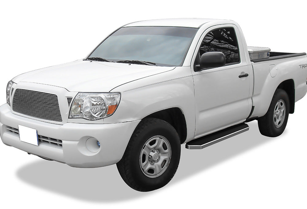 Stainless Steel Both Sides Running Board-H Series 2005-2023 Toyota Tacoma Regular Cab IB20RCE8Y