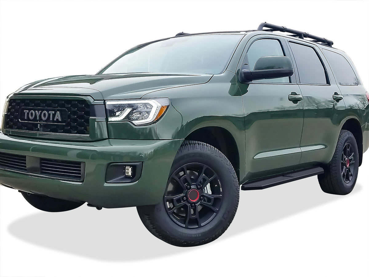 Stainless Steel Both Sides Running Board-H Series 2008-2022 Toyota Sequoia IB20RIC6H