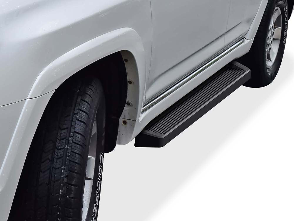 6061 Aircraft Aluminum Both Sides iRunning Board 2010-2013 Toyota 4Runner SR5\ 2010-2024 Toyota 4Runner Limited\ 2019-2024 Toyota 4Runner Nightshade Edition\ Only fit Models with Lower Rocker Panel Extensions IB20RIG4B