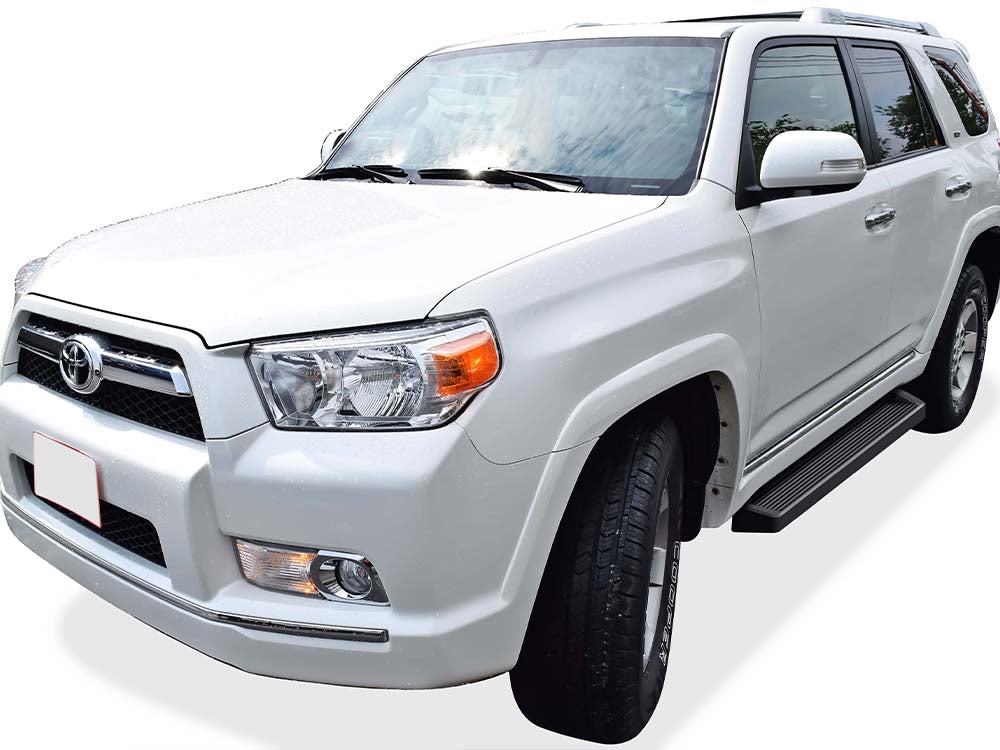 6061 Aircraft Aluminum Both Sides iRunning Board 2010-2013 Toyota 4Runner SR5\ 2010-2024 Toyota 4Runner Limited\ 2019-2024 Toyota 4Runner Nightshade Edition\ Only fit Models with Lower Rocker Panel Extensions IB20RIG4B