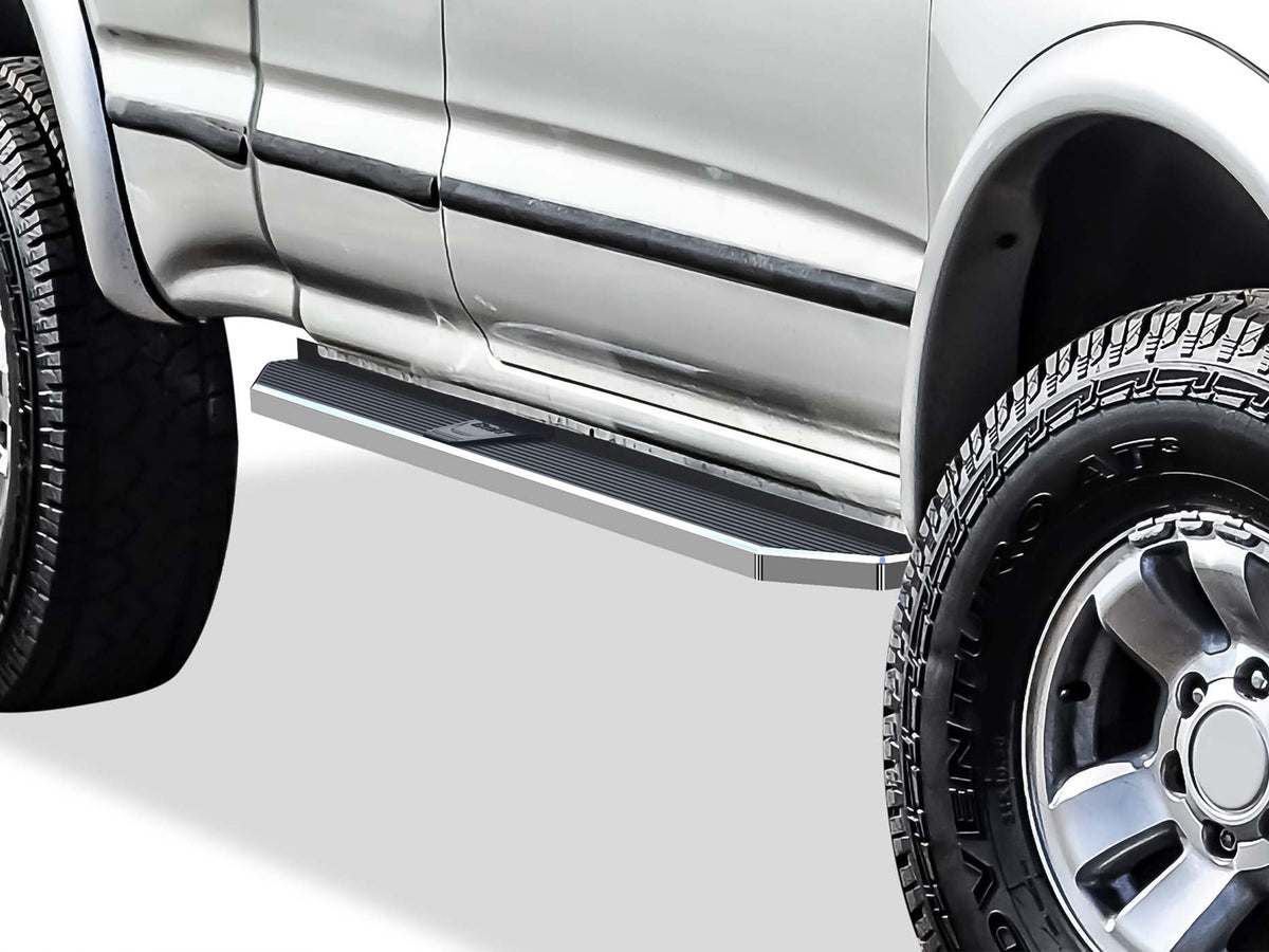 Stainless Steel Both Sides Running Board-H Series 1995-2004 Toyota TACOMA Extended Cab\ (4WD Or Prerunner 2/4WD) IB20RJE4Y