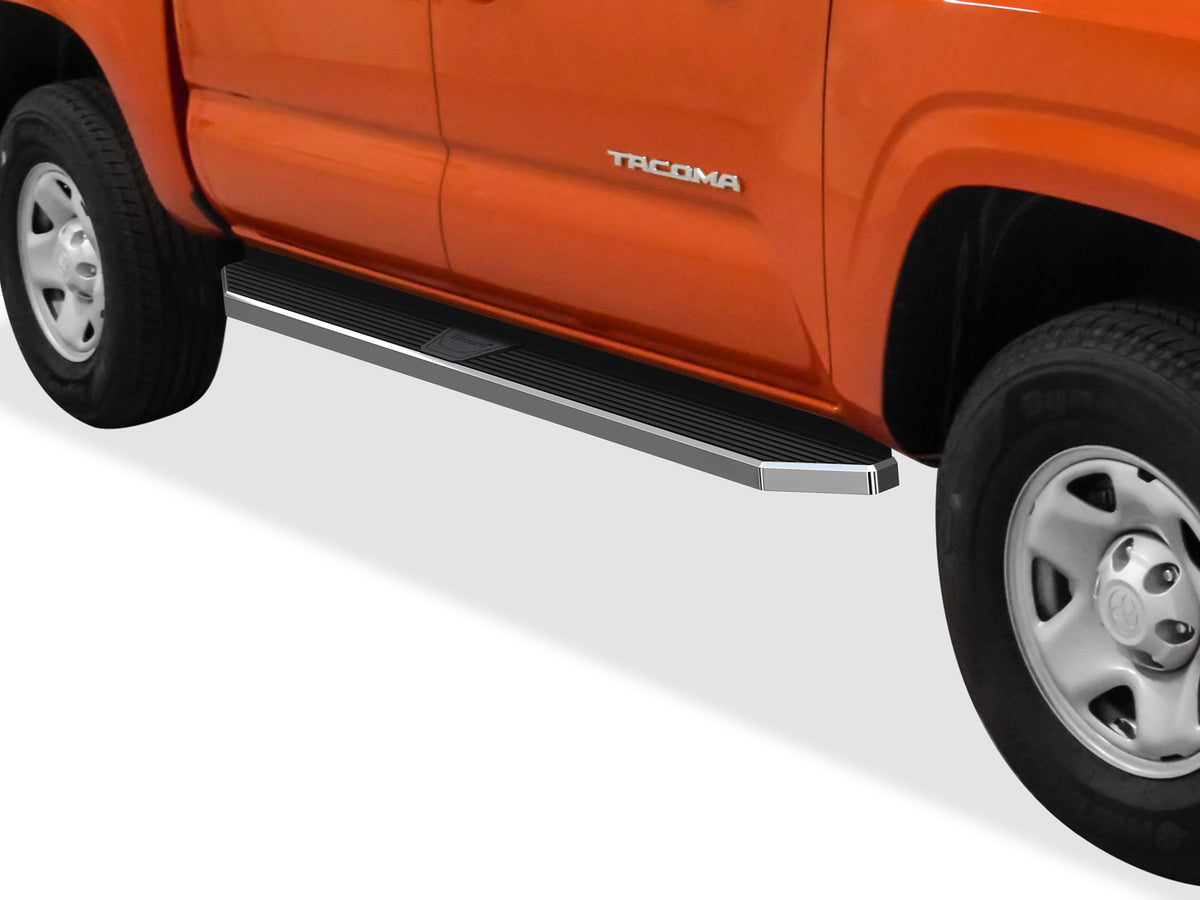 Stainless Steel Both Sides Running Board-H Series 2005-2023 Toyota Tacoma Double Cab/Crew Cab IB20RJE8Y