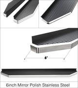 Stainless Steel Both Sides Running Board-H Series 2003-2009 Toyota 4Runner IB20RJH2Y