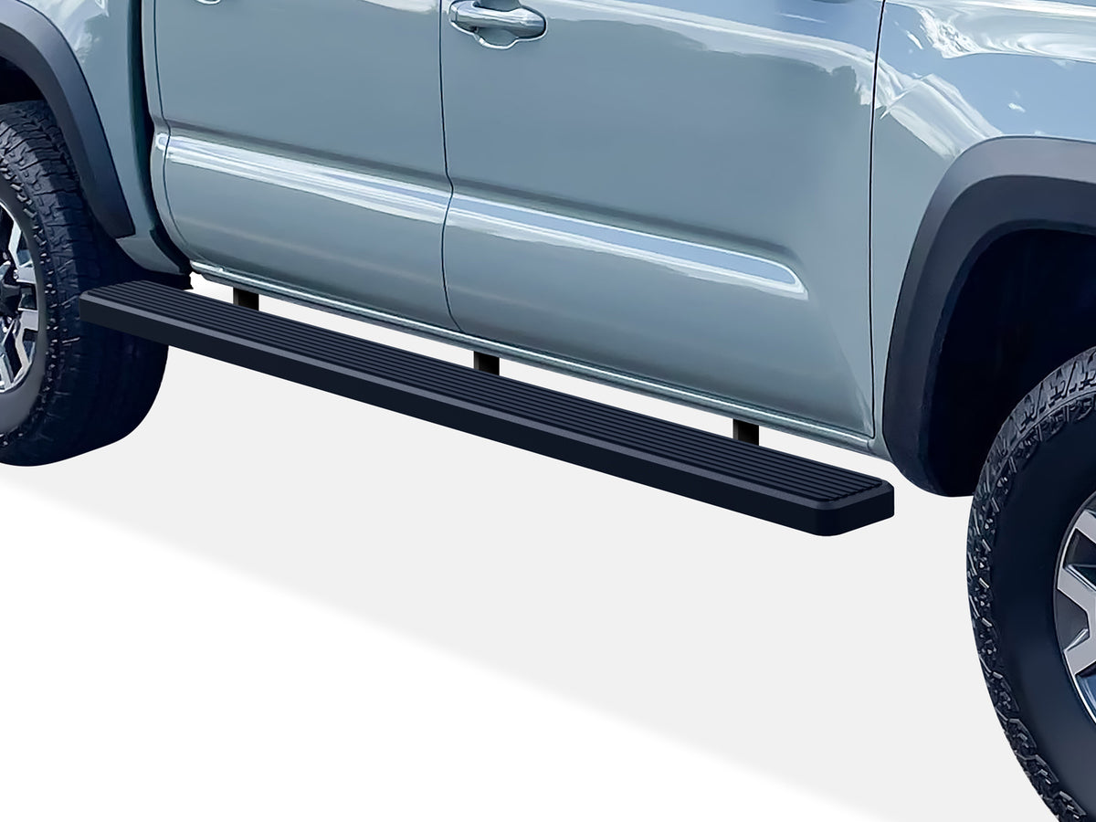 Stainless Steel Both Sides iStep W2W 6 Inch 2005-2023 Toyota Tacoma Double Cab/Crew Cab 5 ft Bed IB20SJE8SB