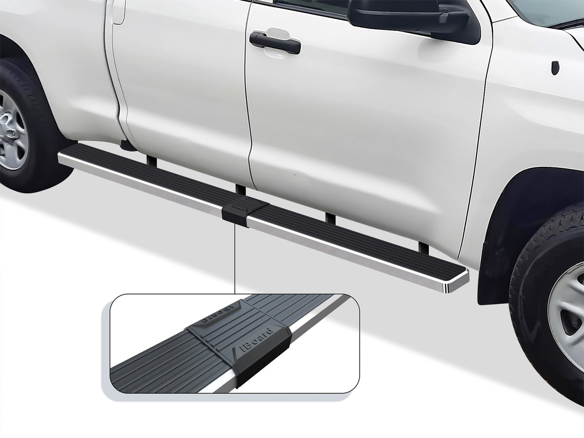 Stainless Steel Both Sides iStep W2W 5 Inch 2007-2021 Toyota Tundra Double Cab 5.5 ft Bed IB20WJI7SA