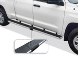 Stainless Steel Both Sides iStep W2W 5 Inch 2007-2021 Toyota Tundra Double Cab 5.5 ft Bed IB20WJI7SA