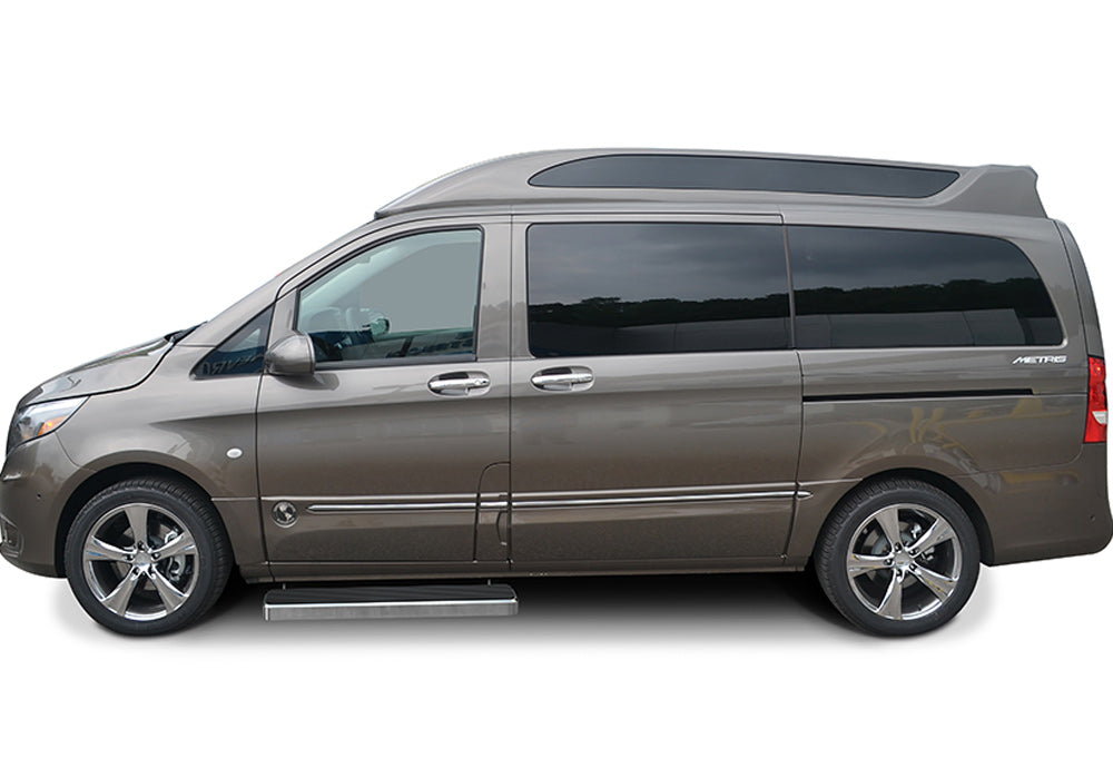 Stainless Steel Both Sides iStep 6 Inch Van 2016-2023 Mercedes-Benz Metris Cargo Van\ For 3-Door Models Only IB26FDJ6A