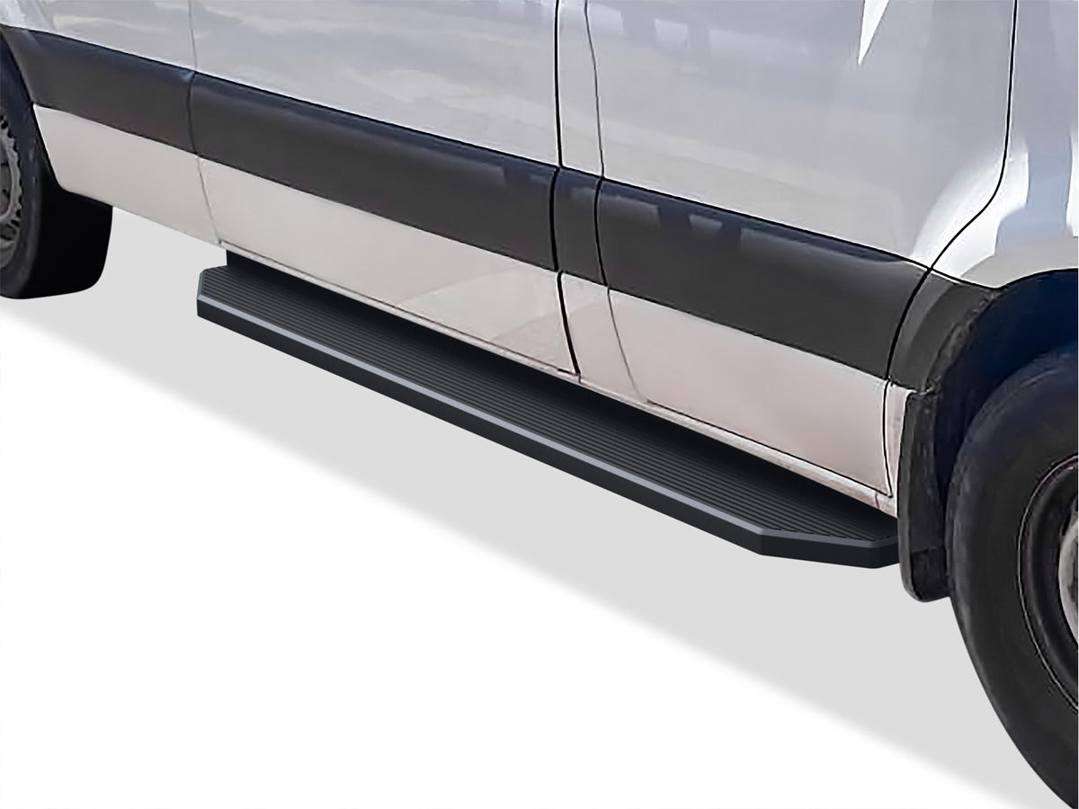 Stainless Steel Both Sides Running Board-H Series 2016-2023 Mercedes-Benz Metris Cargo Van\ For 3-Door Models Only IB26RDJ6H