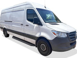 Stainless Steel Both Sides Running Board-H Series 2016-2023 Mercedes-Benz Metris Cargo Van\ For 3-Door Models Only IB26RDJ6H