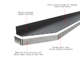 Stainless Steel Both Sides Running Board-H Series 2016-2023 Mercedes-Benz Metris Cargo Van\ For 3-Door Models Only IB26RDJ6Y