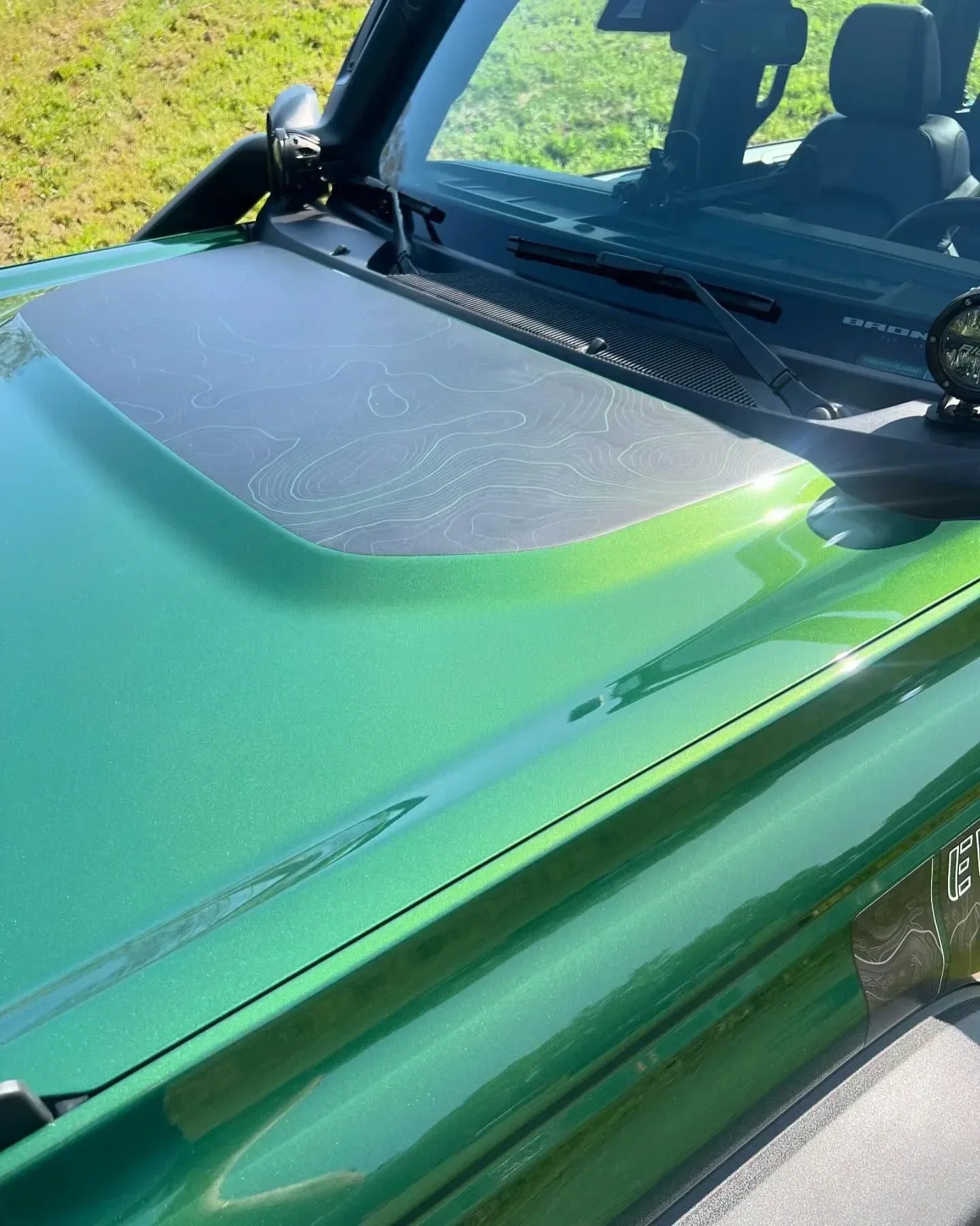 Topographic Map Premium Print Vinyl Rolls (3' or 6') - Matte Finish