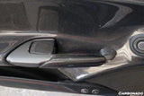 2015-2020 Ferrari 488 GTB Spider OE Style Carbon Fiber Door Handle Interior