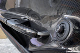 2015-2020 Ferrari 488 GTB Spider OE Style Carbon Fiber Door Handle Interior