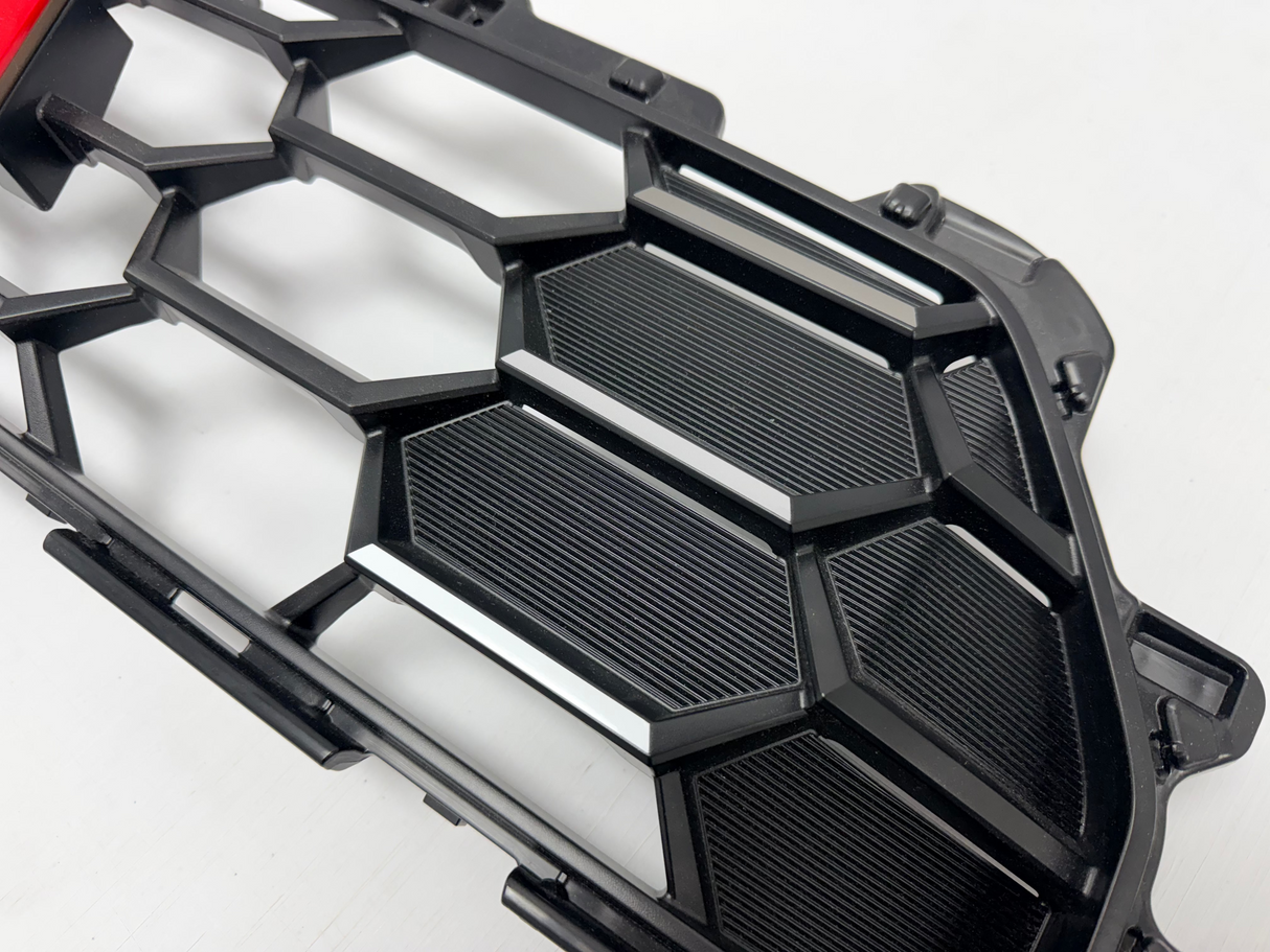 Tri Color TRD Style Grille Overlays - 2025+ 4Runner (TRD Grille)