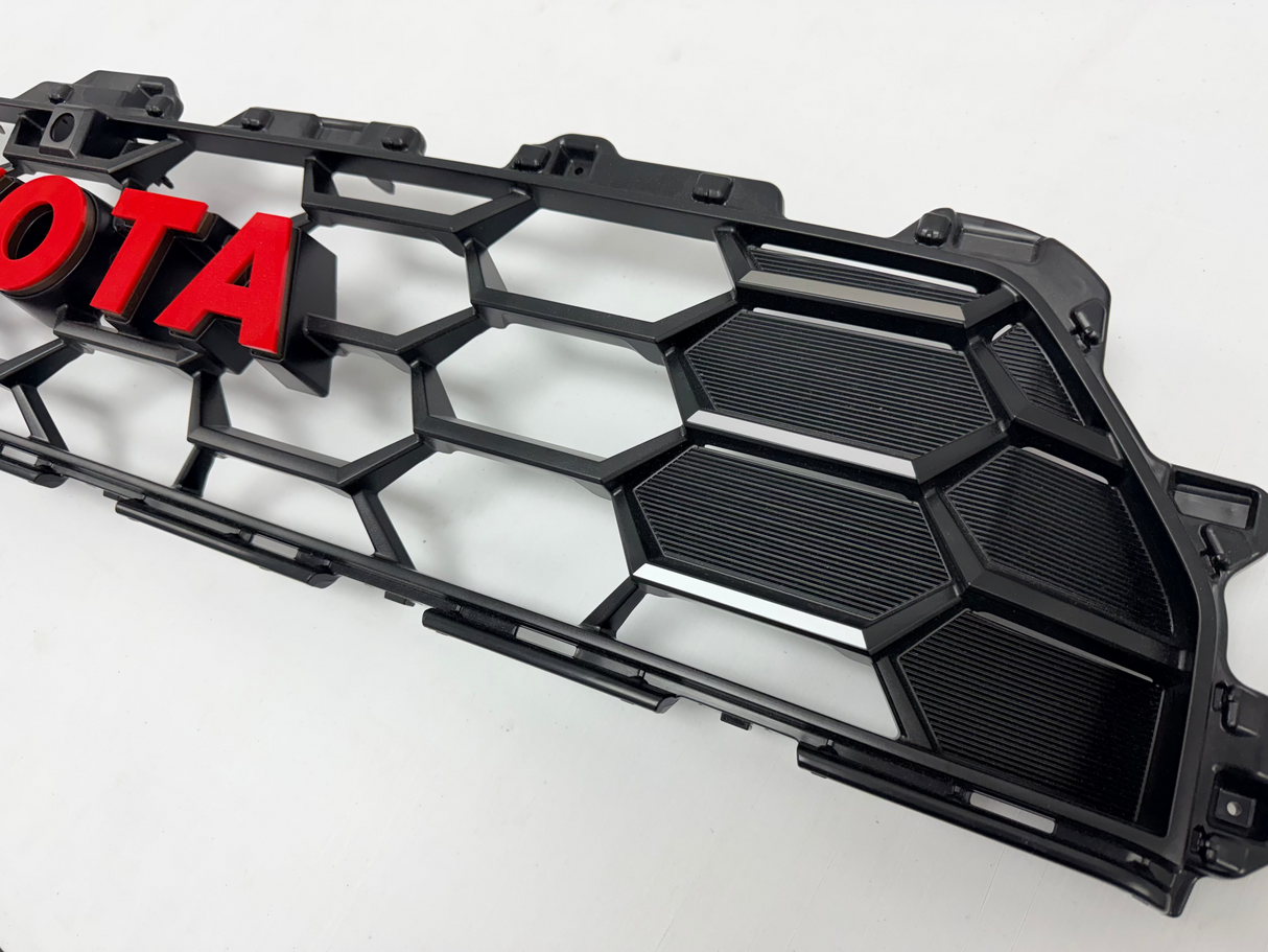 Tri Color TRD Style Grille Overlays - 2025+ 4Runner (TRD Grille)