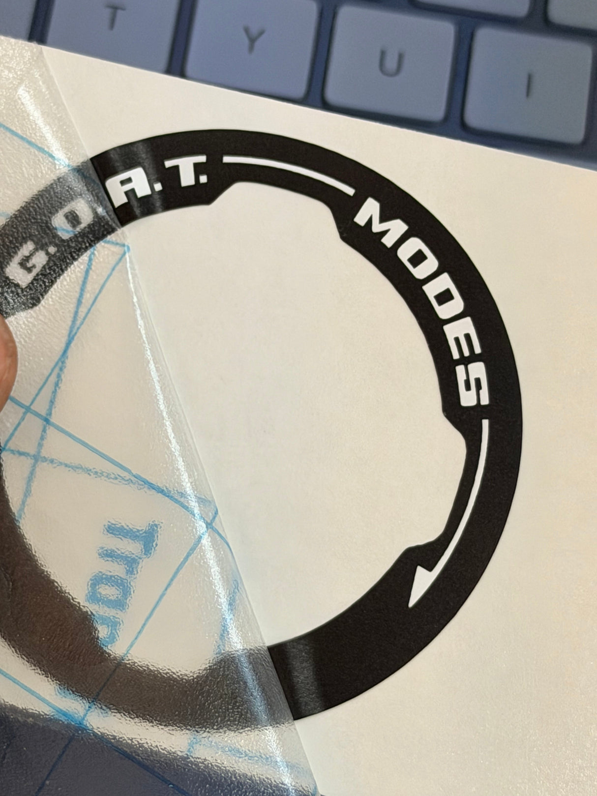 GOAT Mode Dial Ring Overlay V2 - 2021+ Bronco