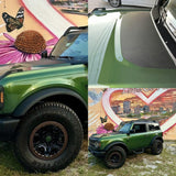 Stealth Topographic Map Hood Overlay (Printed Series) - 2021+ Bronco