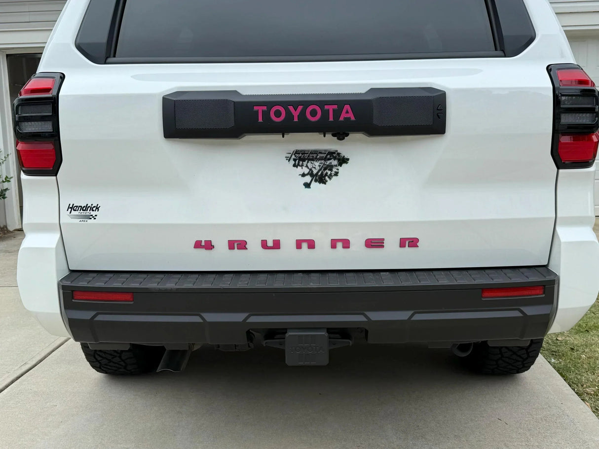 TOYOTA Rear Hatch Liftgate Emblem Inlays - 2025+ 4Runner