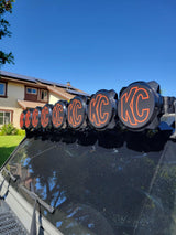 KC HiLITES Pro6 / Titan Gravity Light Cover Overlays - Universal