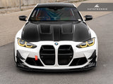 AutoTecknic Dry Carbon GT4 Canard Set - BMW G80 M3 | G82 M4
