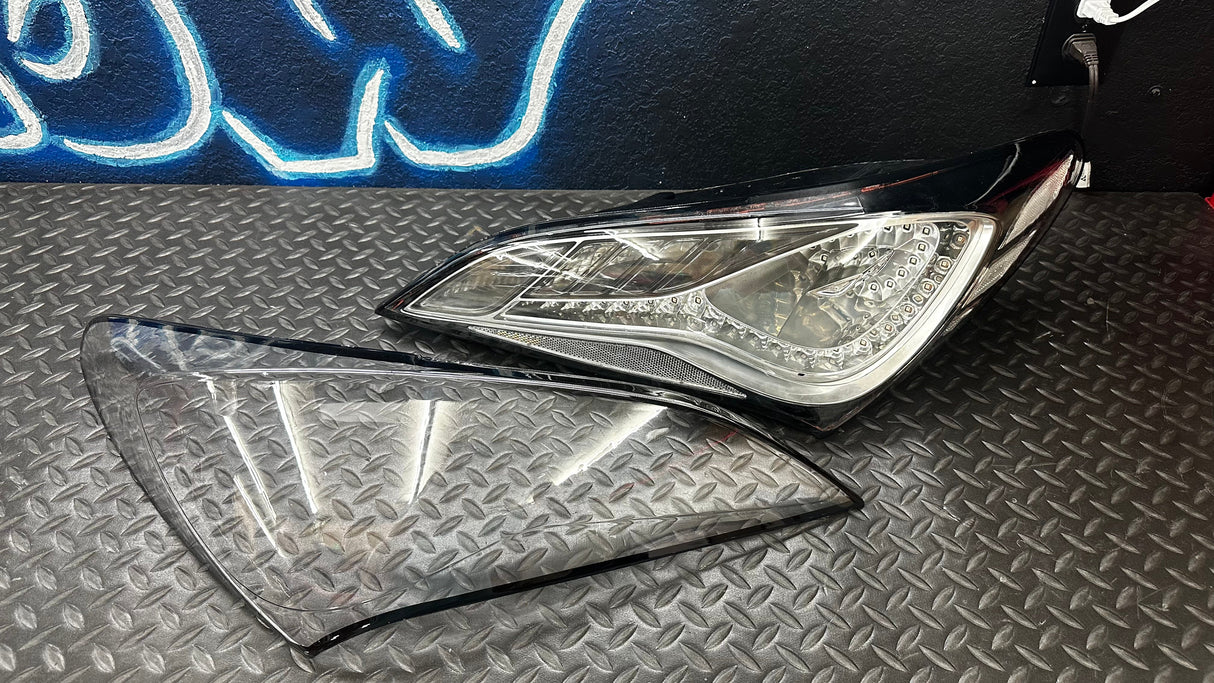 NTXGlow Clear Tail Light LENSES (2010-2016 Genesis Coupe)