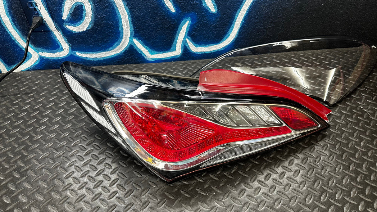 NTXGlow Clear Tail Light LENSES (2010-2016 Genesis Coupe)