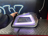 NTXGlow Clear Color Shifting Spec D Tail Lights (2015-2021 Subaru WRX)