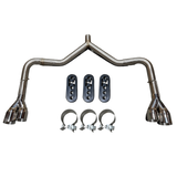 2.5" Stainless Dual Catback Exhaust for 21-25 Kia K5 GT Turbo Sedan 2.5L / 1.6T