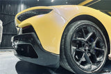 2020-UP Maserati MC20 MCPura OEM Style DRY Carbon Fiber Rear Lip Diffuser