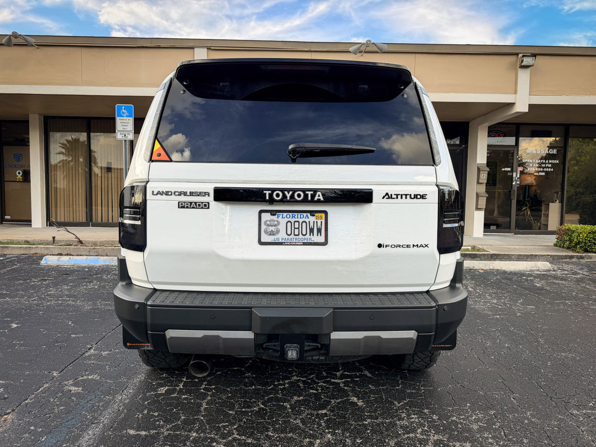 Acrylic Hitch Fade Fix Plate - 2024+ Land Cruiser