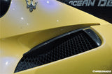 2020-UP Maserati MC20 MCPura Dry Carbon Fiber Quarter Panel Side Vent Scoops