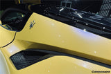2020-UP Maserati MC20 MCPura Dry Carbon Fiber Quarter Panel Side Vent Scoops