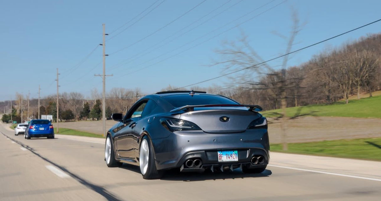 NTXGlow BLACK Eagle Eye Tail Lights (2010-2016 Hyundai Genesis Coupe)