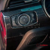 Mustang 2015-2023 Hard Carbon Fiber Driver Side Dashboard Trim Covers