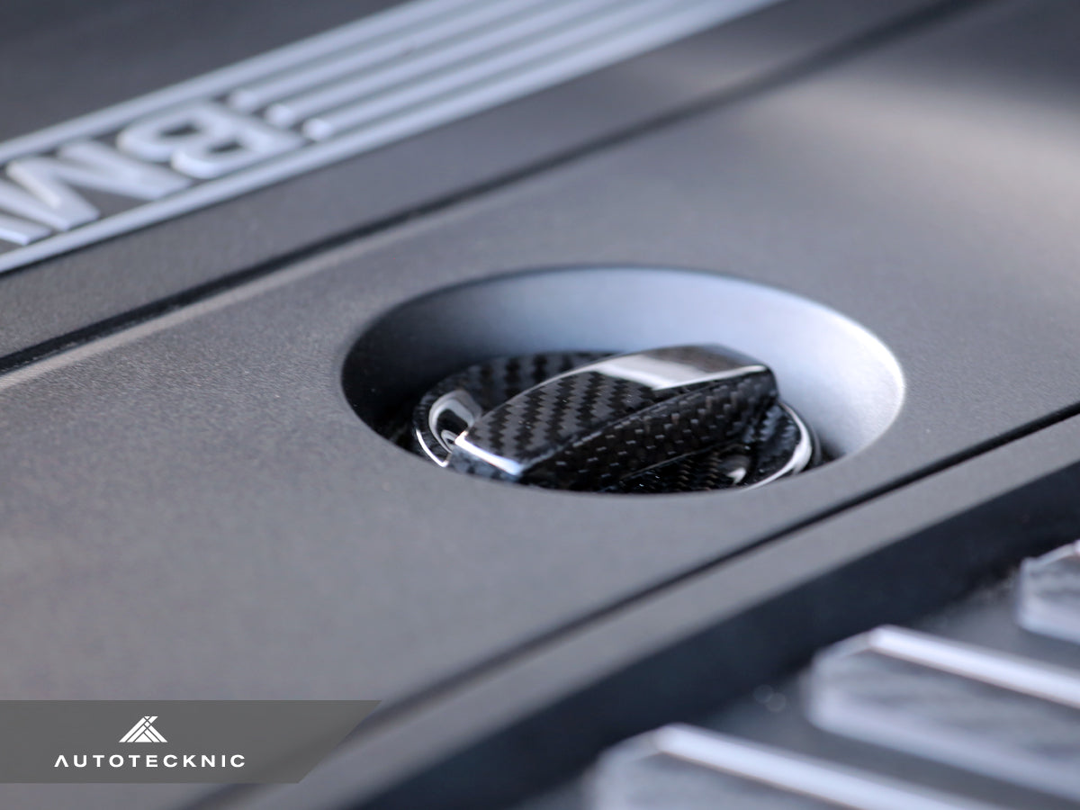 AutoTecknic Dry Carbon Competition Oil Cap Cover - BMW G87 M2