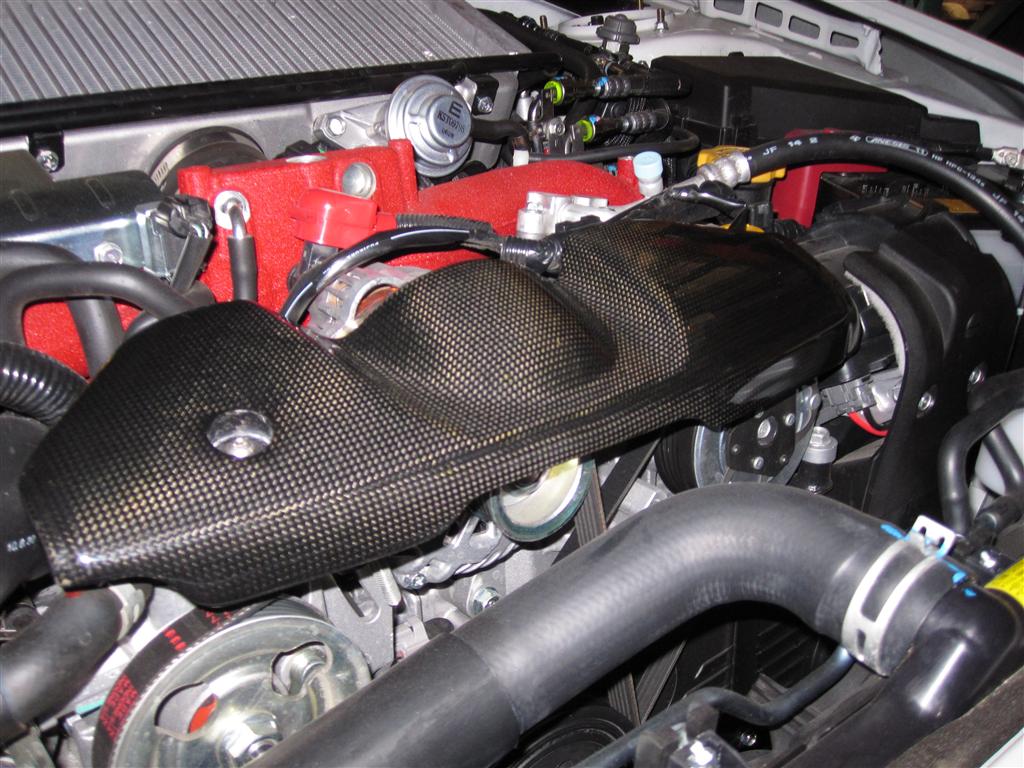 Carbon Fiber Subaru Impreza WRX/ STI Alternator Cover 2008-2014