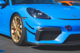 Porsche 718 Cayman GT4 Carbon Fiber Canards 2020-2023