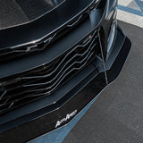 2017-2025 Chevy Camaro ZL1 Carbon Fiber Extension Splitter with Rods