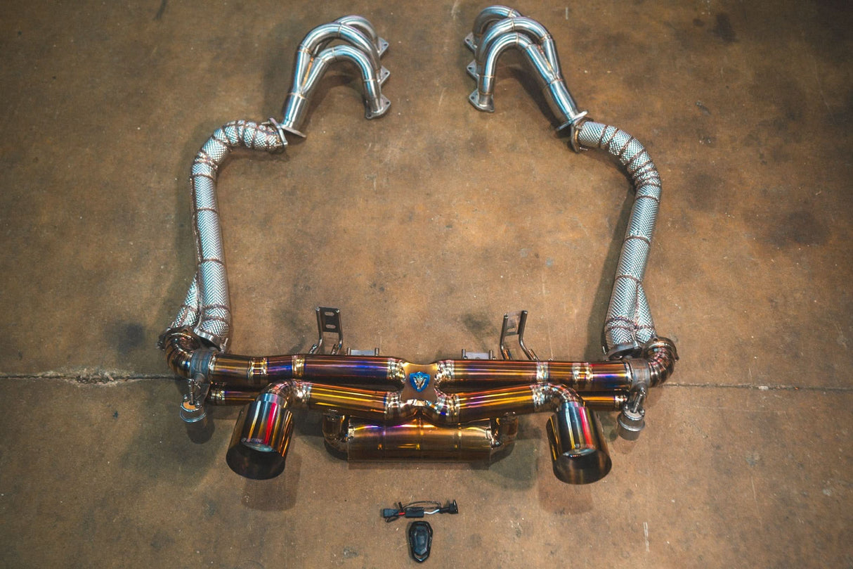 Valvetronic Valved Sport Exhaust System for Porsche 718 GT4 / Boxster Spyder