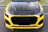 2020-2023 Audi RSQ8 AD Style Dry Carbon Fiber Front Lip Splitter
