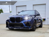 AutoTecknic Performance Dry Carbon Front Lip Set - F95 X5M