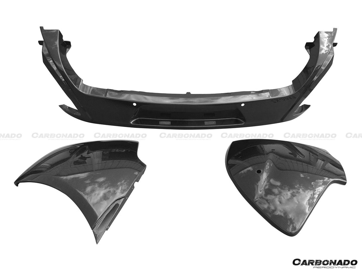 2014-2017 McLaren 650S OEM Style Carbon Fiber Rear Bumper