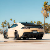 2014-2015 Chevy Camaro Evo Style Shark Fins Rear Diffuser Quad/Single Tips