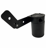 Universal Performance Oil Catch Can 2 Port -6AN + Adjustable Mounting Bracket Kit Turbo V2